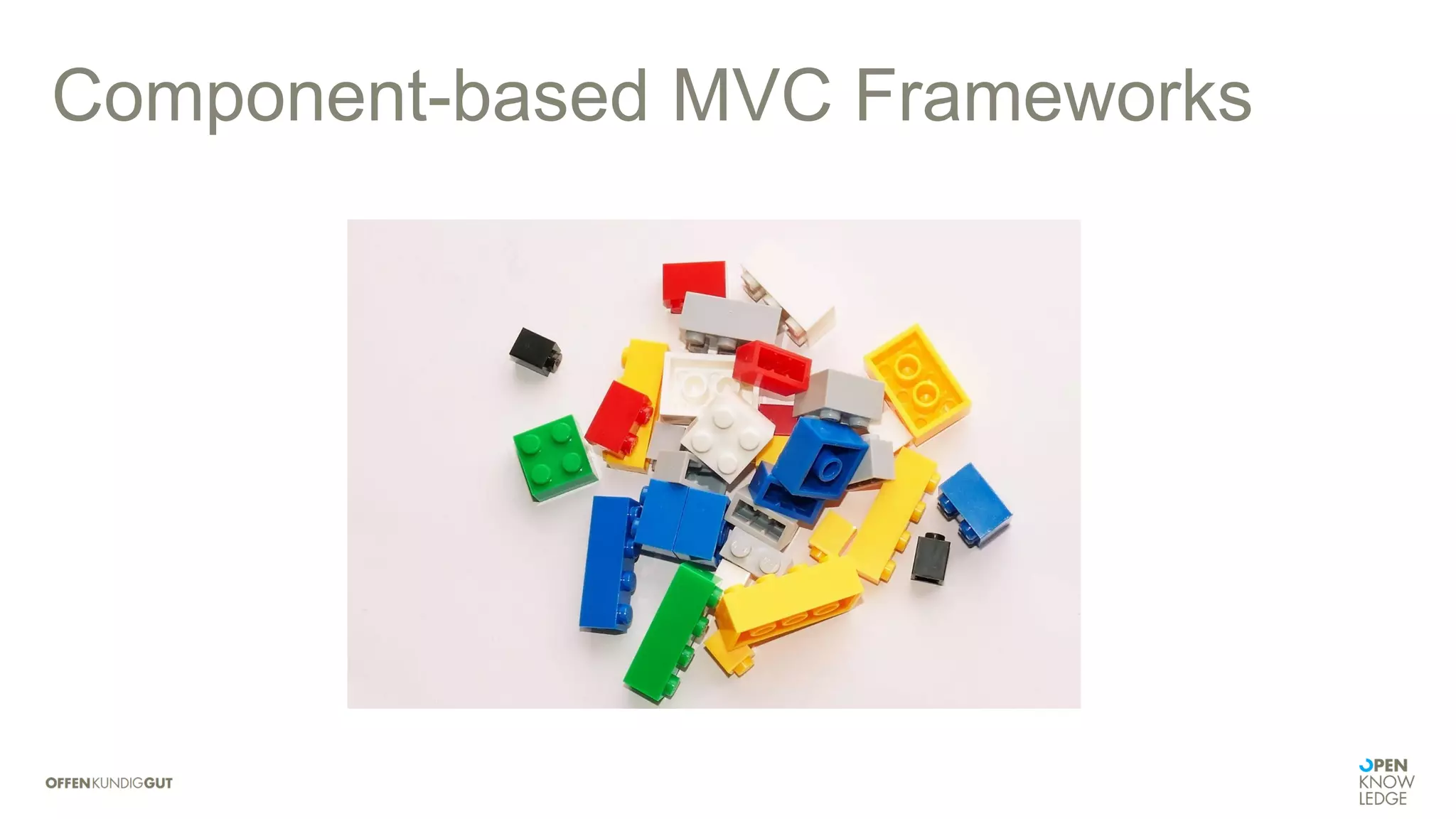 Component-based MVC Frameworks
 