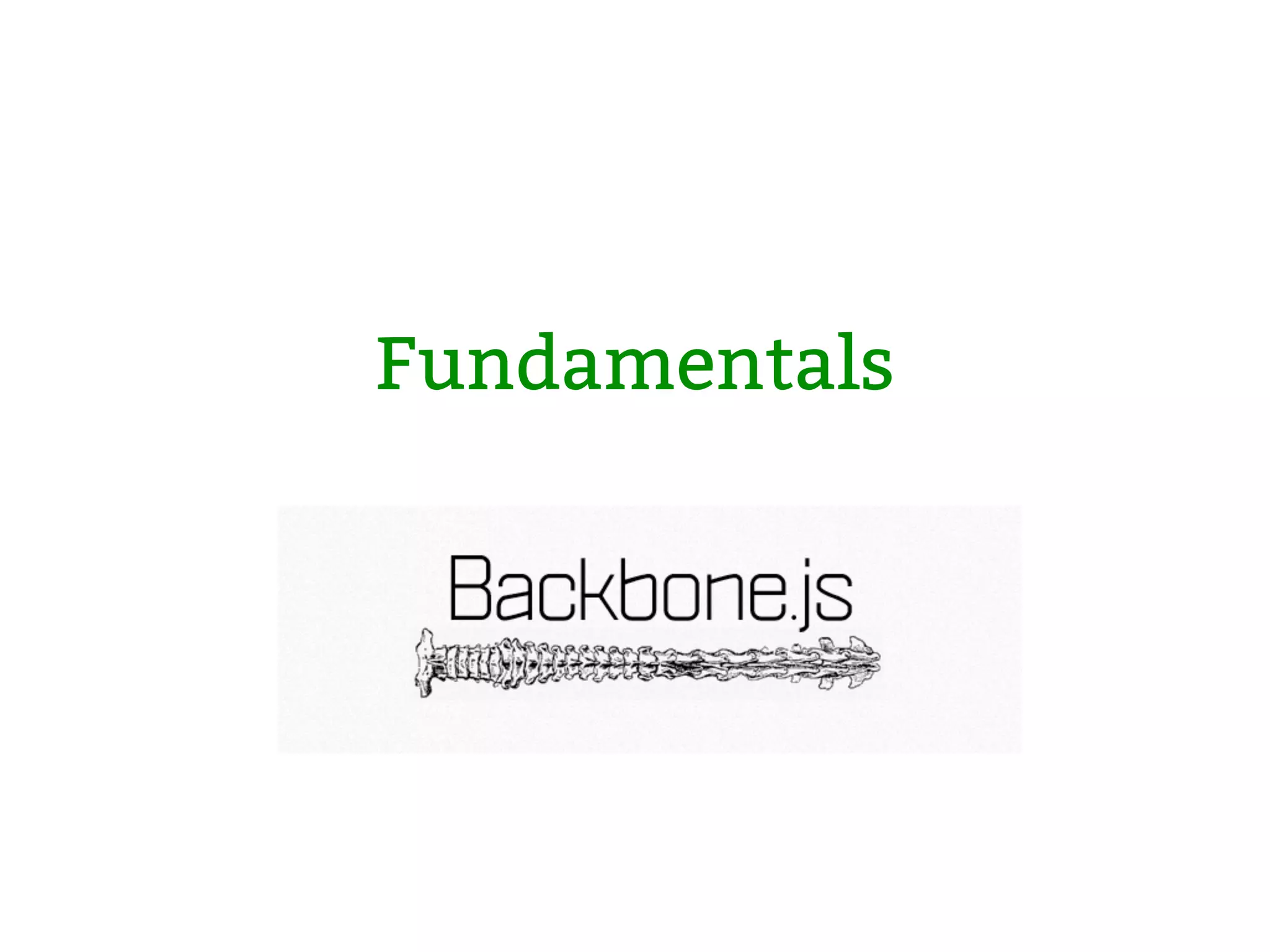 Fundamentals 
