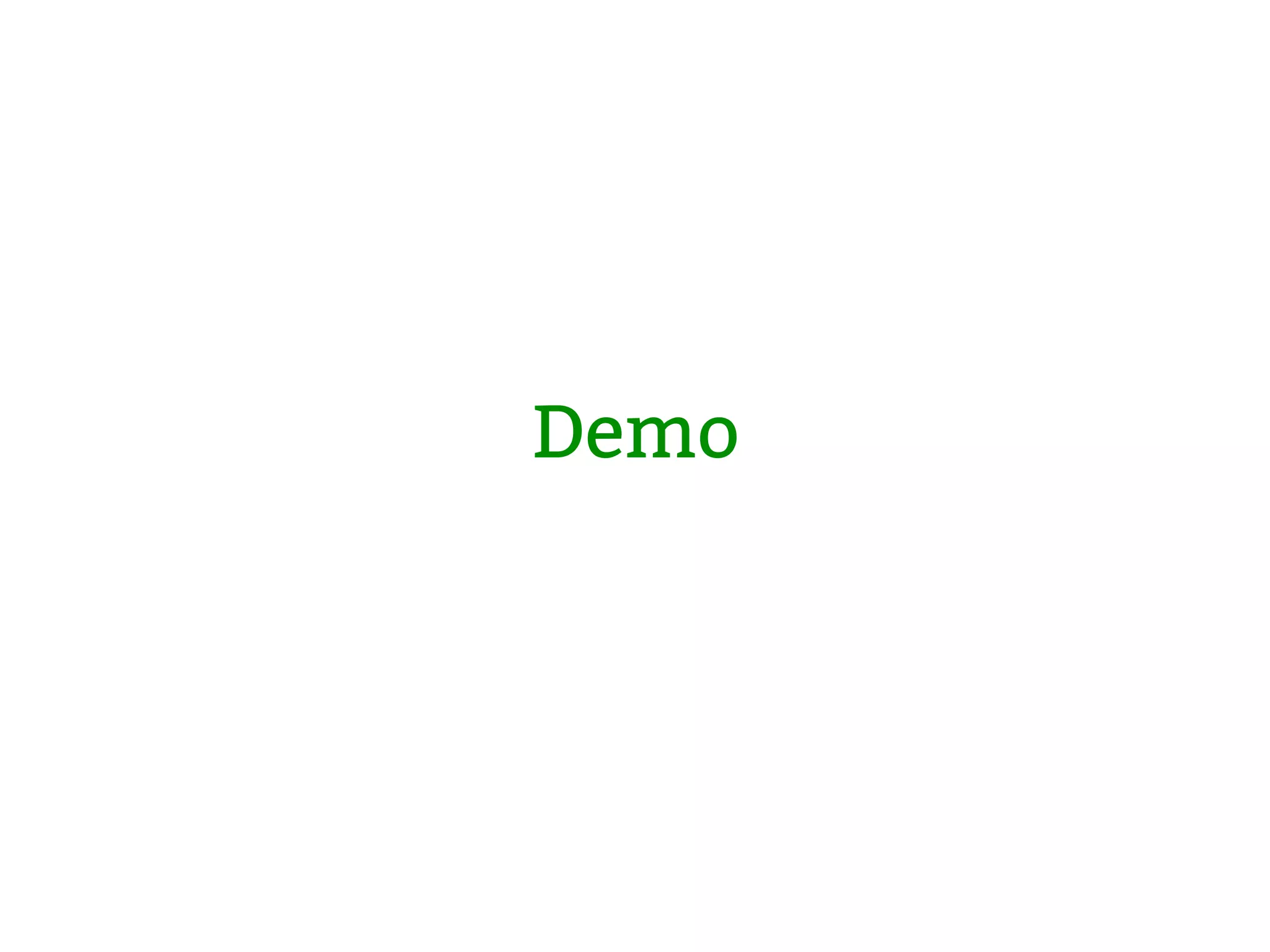 Demo 