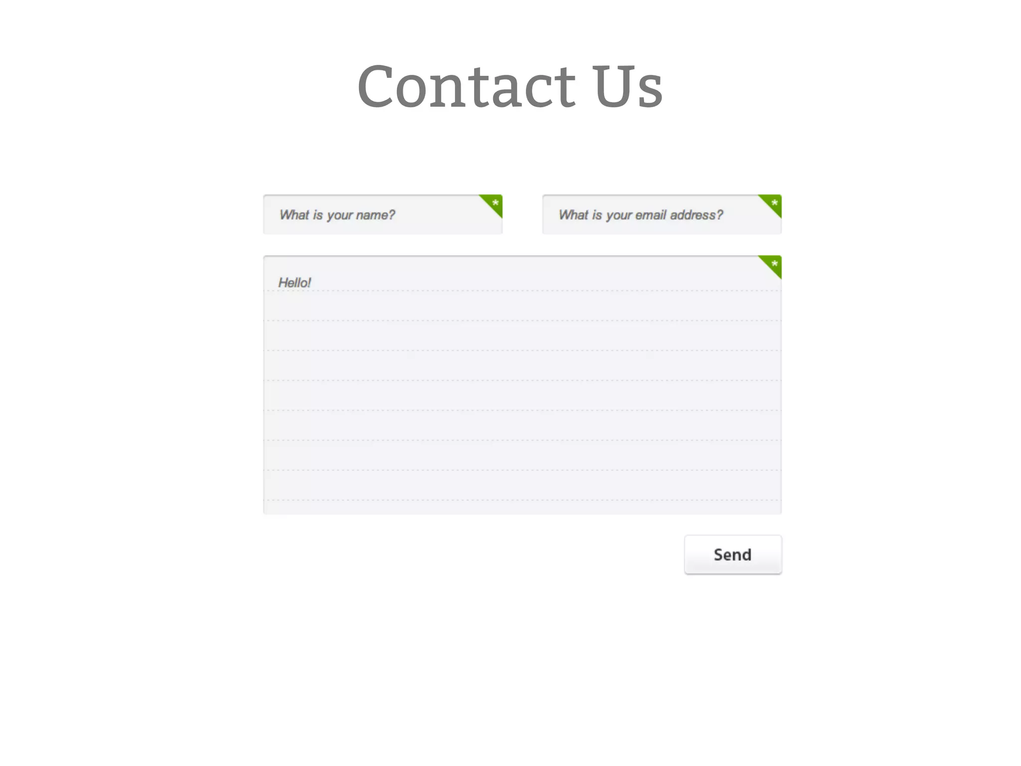 Contact Us 