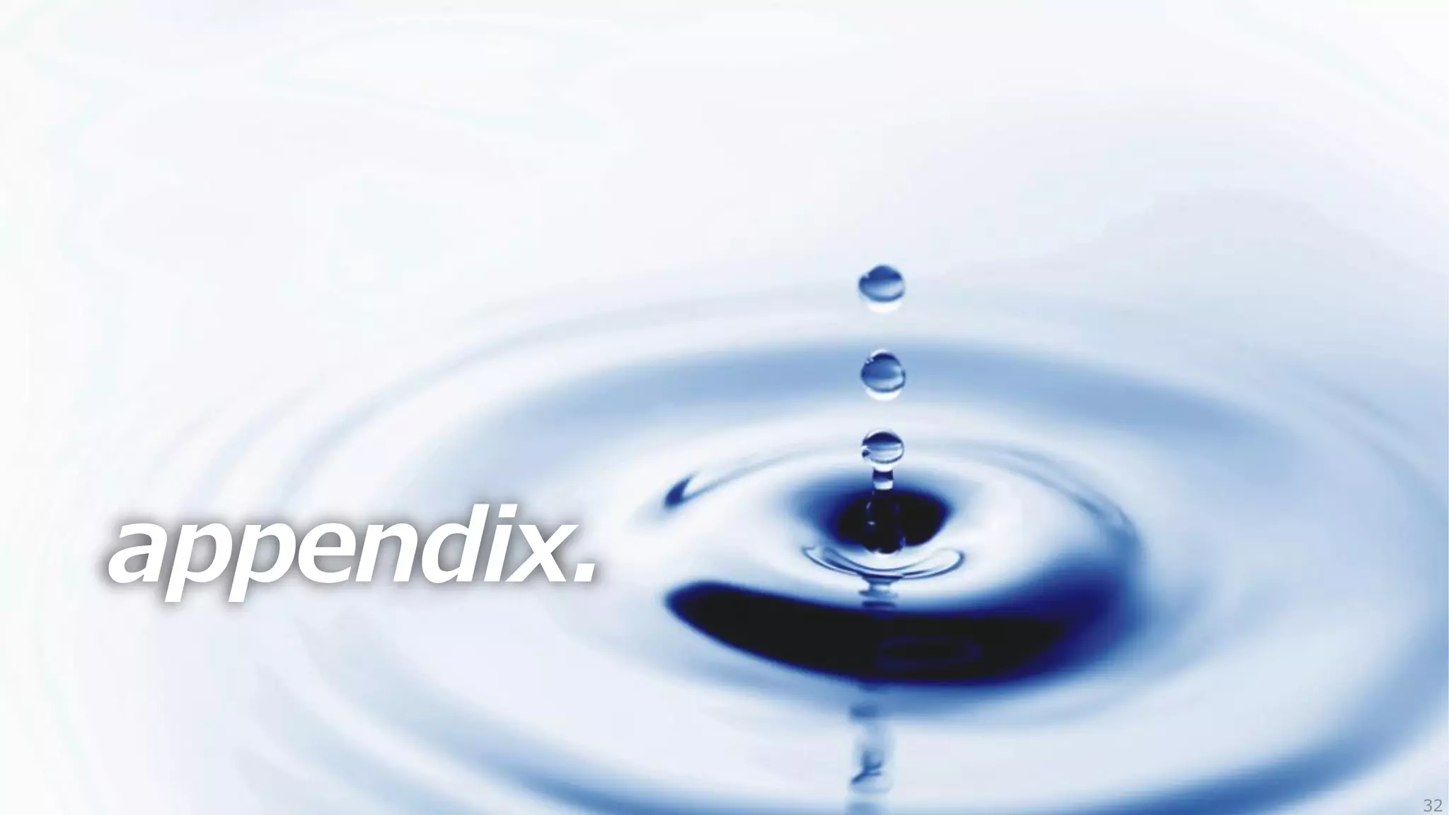 appendix.

            32
 