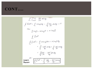 Fundamental theorem of Line Integration | PPTX