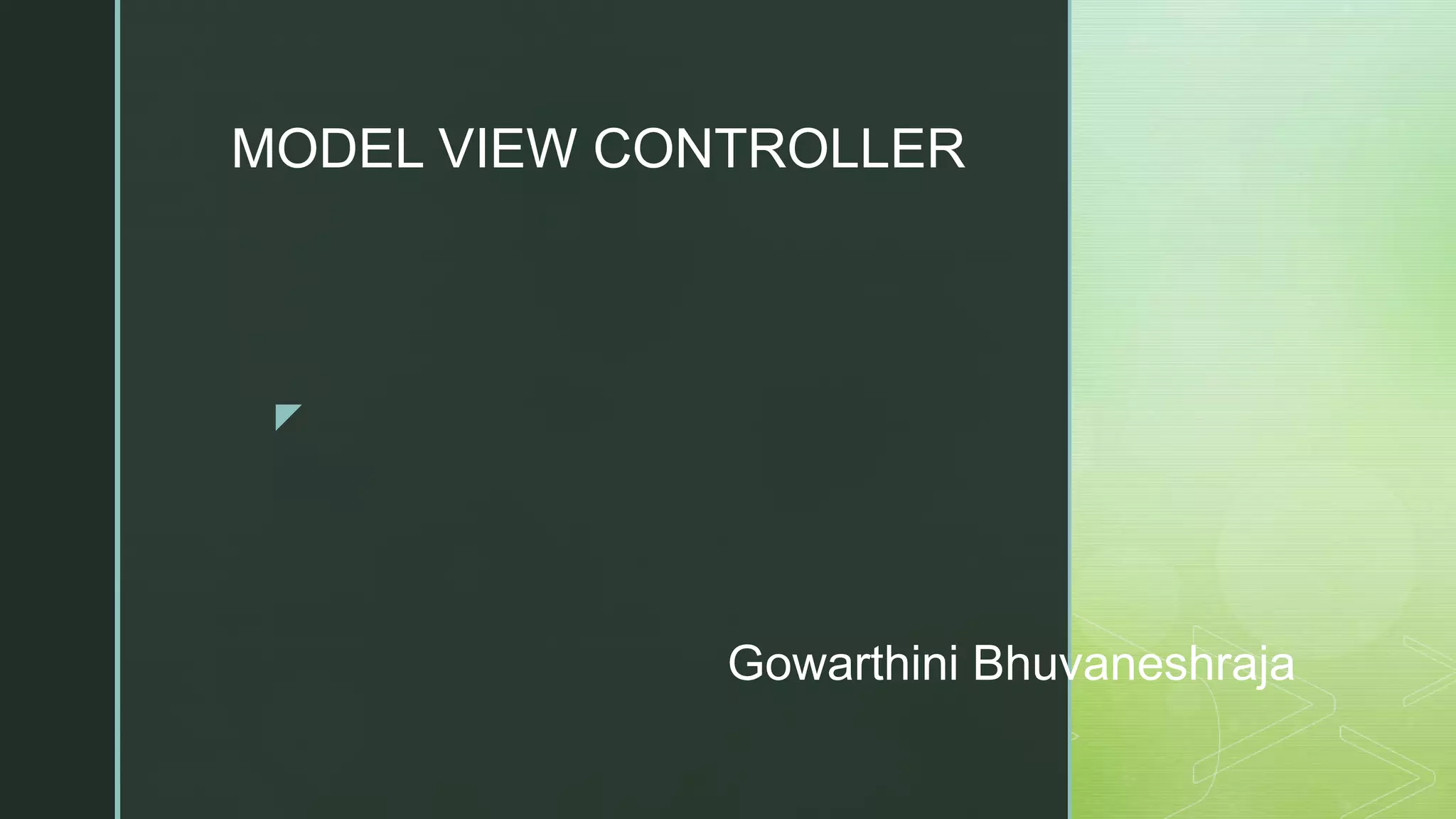 Mvc Ppt Ppt Mvc Ppt Ppt
