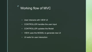 Mvc ppt | PPT