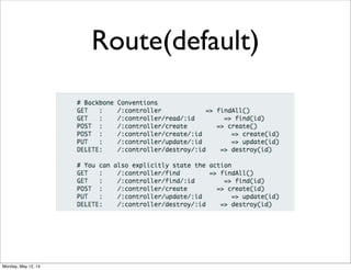 Route(default)
Monday, May 12, 14
 