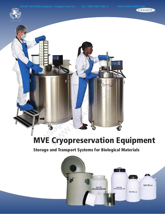 MVE cryopreservation equipment by Viragene Akam Co.
