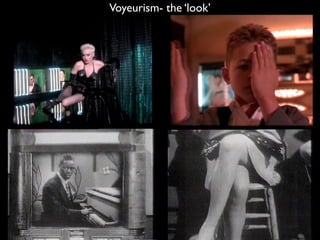 Voyeurism- the ‘look’

 