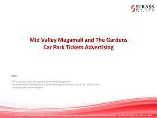 MV City Map  Mid Valley Megamall