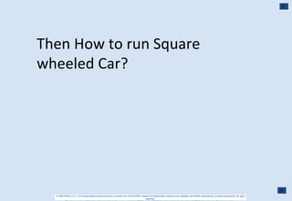 Then How to run Square wheeled Car? 
