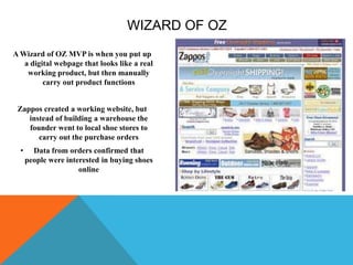 VIDEOS
A video should explain what the product
does and why people should care.
Dropbox created a basic video that
explain...