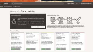 15 Confidential – © 2020 Oracle Internal
 