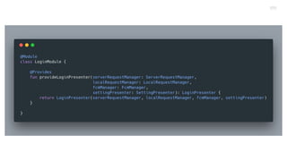 Mode View Presenter Composer Architecture