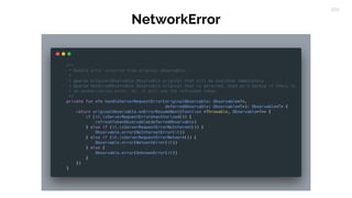 NetworkError
 