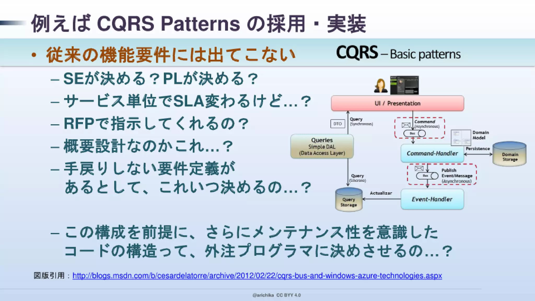 PaaS 指向で クラウド デザイン パターンを実装！ その本音と建前