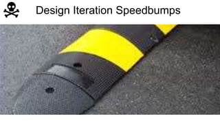 Design Iteration Speedbumps 
 