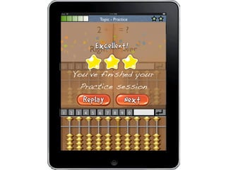 Student's Value Hypothesis
I learn more when learning is fun. I want edutainment!
Watching videos or animations gets boring. I want to learn by actively doing things.
Don't assume I'm stupid and need to be spoon-fed.
Give me something challenging with intelligent guidance.
I'm curious and I like to figure out things on my own.
If I can't, give me hints and instant feedback, it helps me learn faster.
I want to learn new concepts in the context of solving real problems. It
helps me retain the knowledge better.
I enjoy helping other kids when they get stuck.
It helps me learn better and gain more confidence in myself.
 