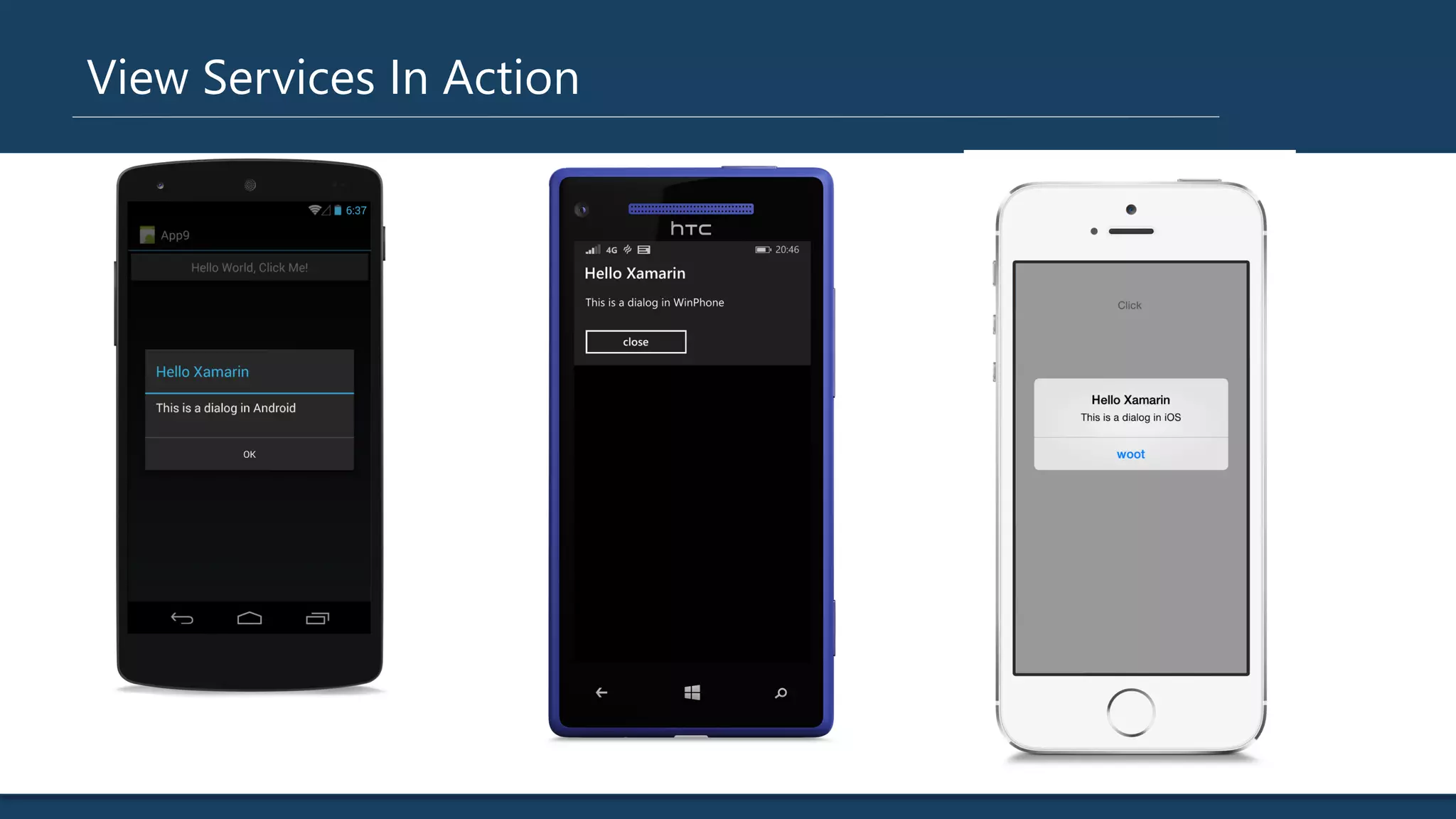 View Services In Action
 