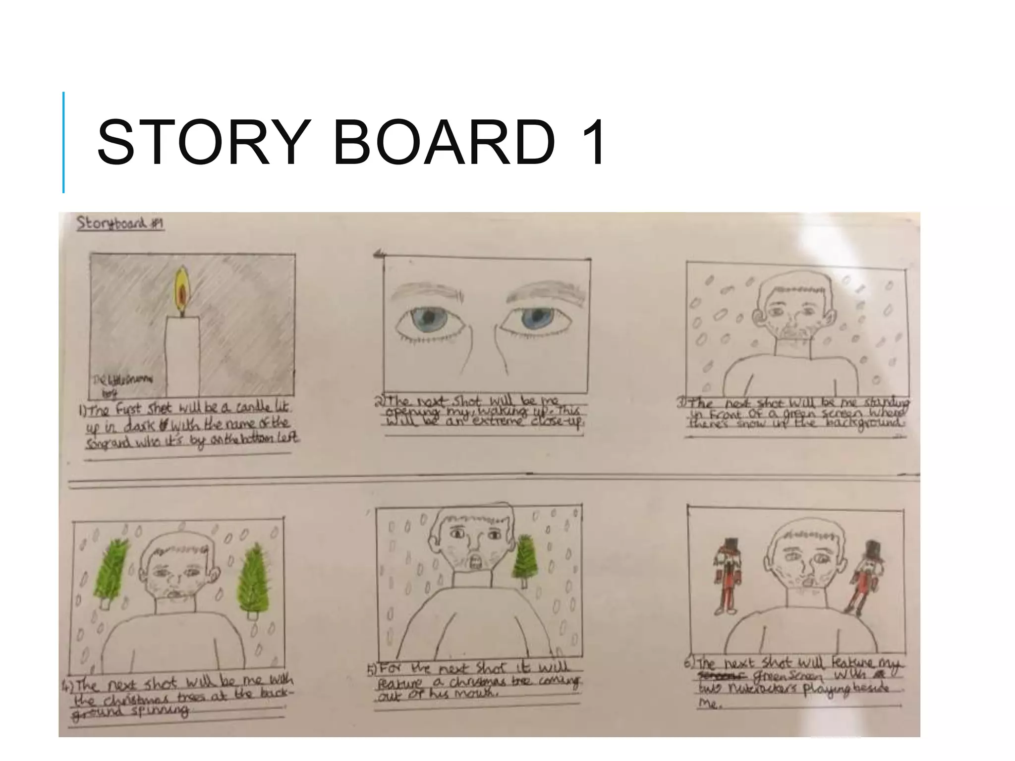 STORY BOARD 1
 