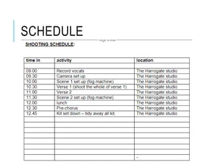 Mv production assignment form 2020