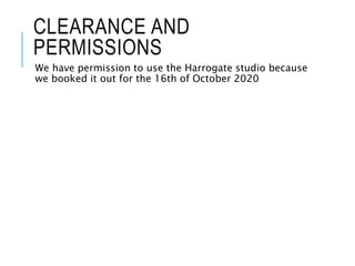 Mv production assignment form 2020