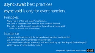 Independent Experts – Real World AnswersIndependent Experts – Real World Answers
 