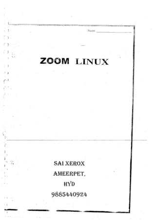 Linux by zoom tech