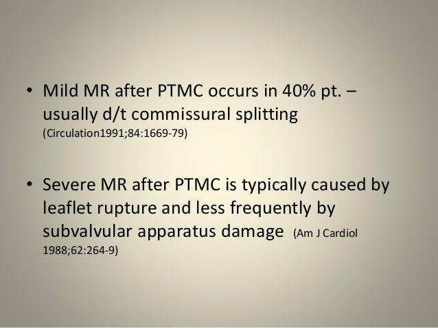 Mitral valve scoring before BMV
