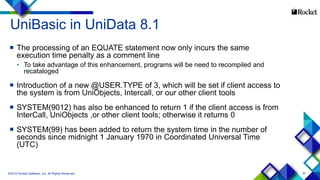 Explore What’s New In UniData 8.1 | PDF