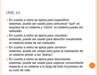glosarioUsuarios del documento de requisitosEspecifican los requisitos y los leen para chequear que atienden sus necesidades. Especifican cambios en los requisitos.Clientes del sistemaUsan los documentos de requisitos para planificar una propuesta (oferta) para el sistema y planificar el proceso de desarrollo.GerentesUsan los requisitos para entender qué sistema tiene que ser desarrollado.Ingenieros de sistemasUsan los requisitos para desarrollar pruebas de validación para el sistema.Ingenieros de prueba de sistemasUsan los requisitos para ayudar a entender los sistemas y las relaciones entre sus partes.Ing. de mantenimiento de sistemas