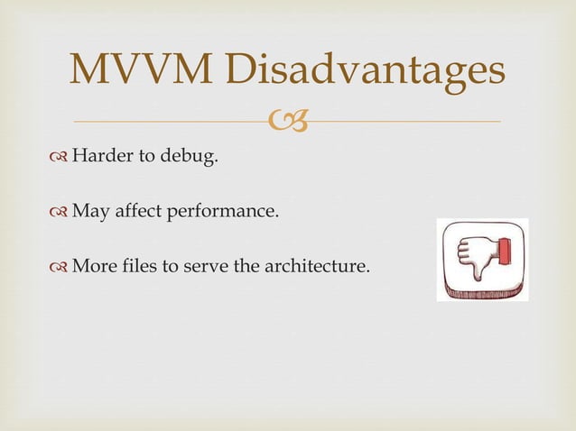 MVVM ( Model View ViewModel ) | PPTX
