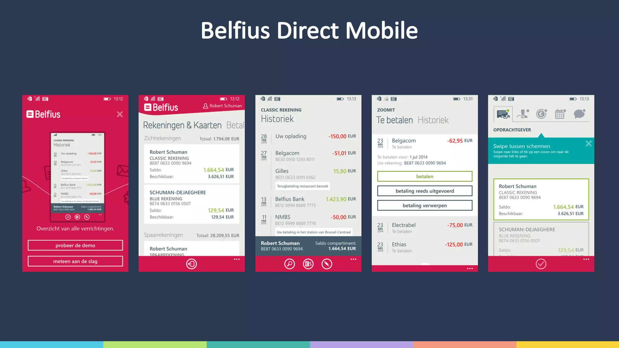 Belfius Direct	Mobile
 