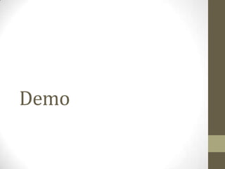 Demo
 