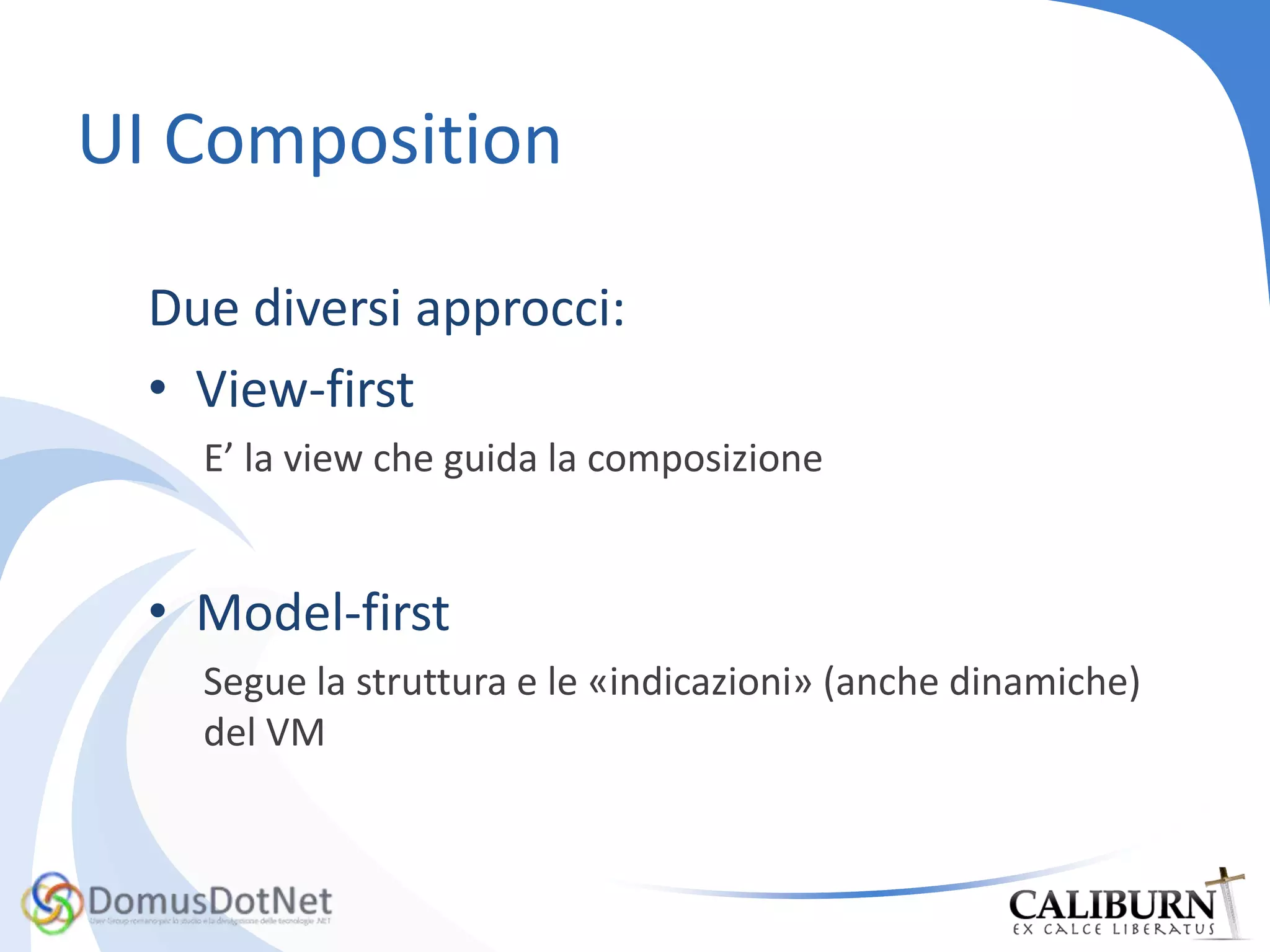 DemoShared Bookshelf Manager(da «vanilla» MVVM a Caliburn.Micro)
