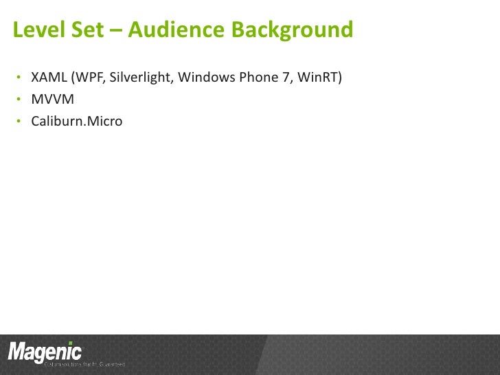 MVVM frameworks for Windows RealTime (Universal Apps): which one to choose? | Enzo Contini Blog windows phone mvvm framework