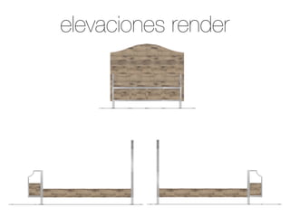 elevaciones renderVECTORWORKS EDUCATIONAL VERSION
 