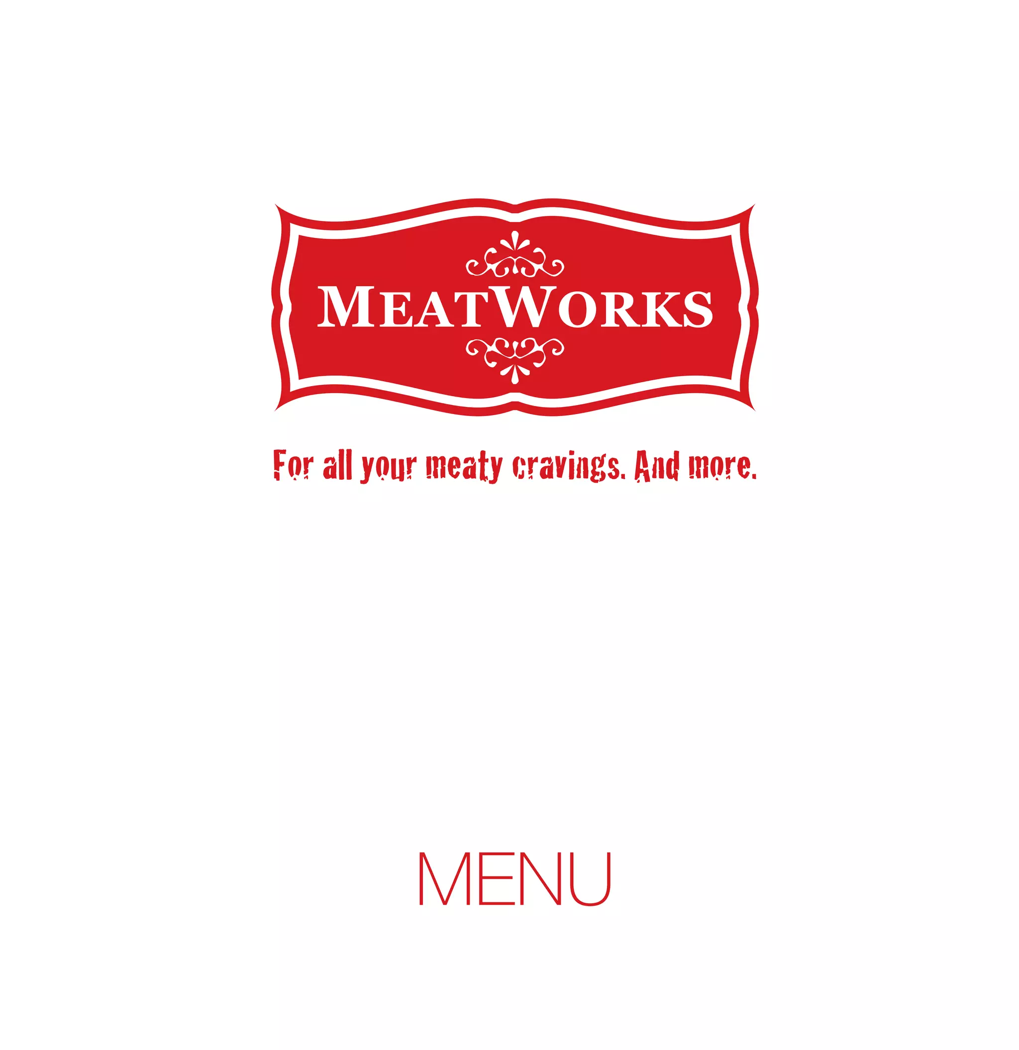 MeatWorks Menu 2010 | PDF