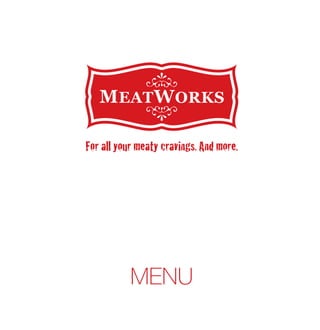 MeatWorks Menu 2010