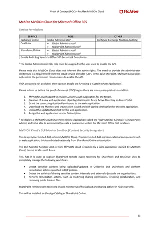 McAfee - MVISION Cloud (MVC) - Cloud Access Security Broker (CASB ...