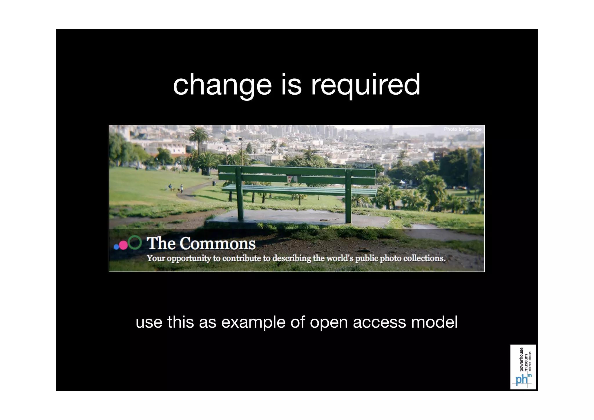 Flickr Commons: Open licensing and the future for collections