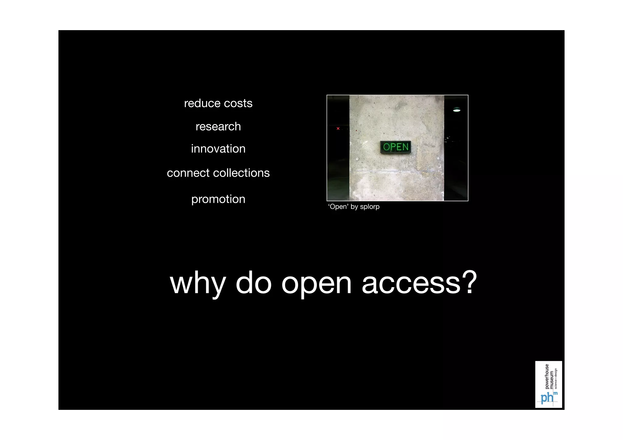 Flickr Commons: Open licensing and the future for collections