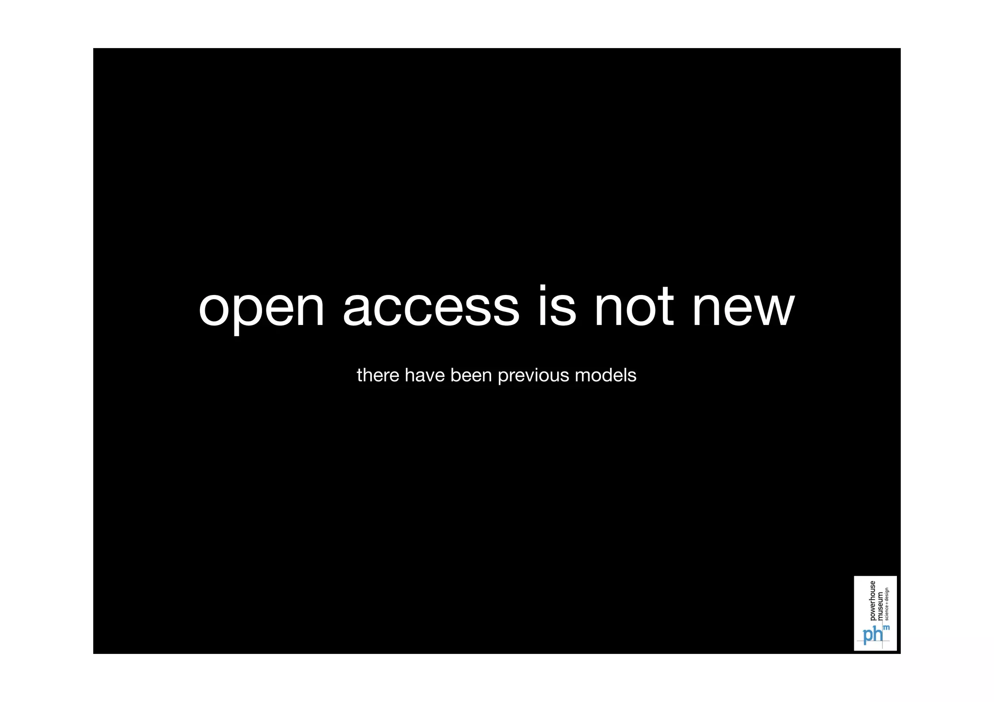 Flickr Commons: Open licensing and the future for collections