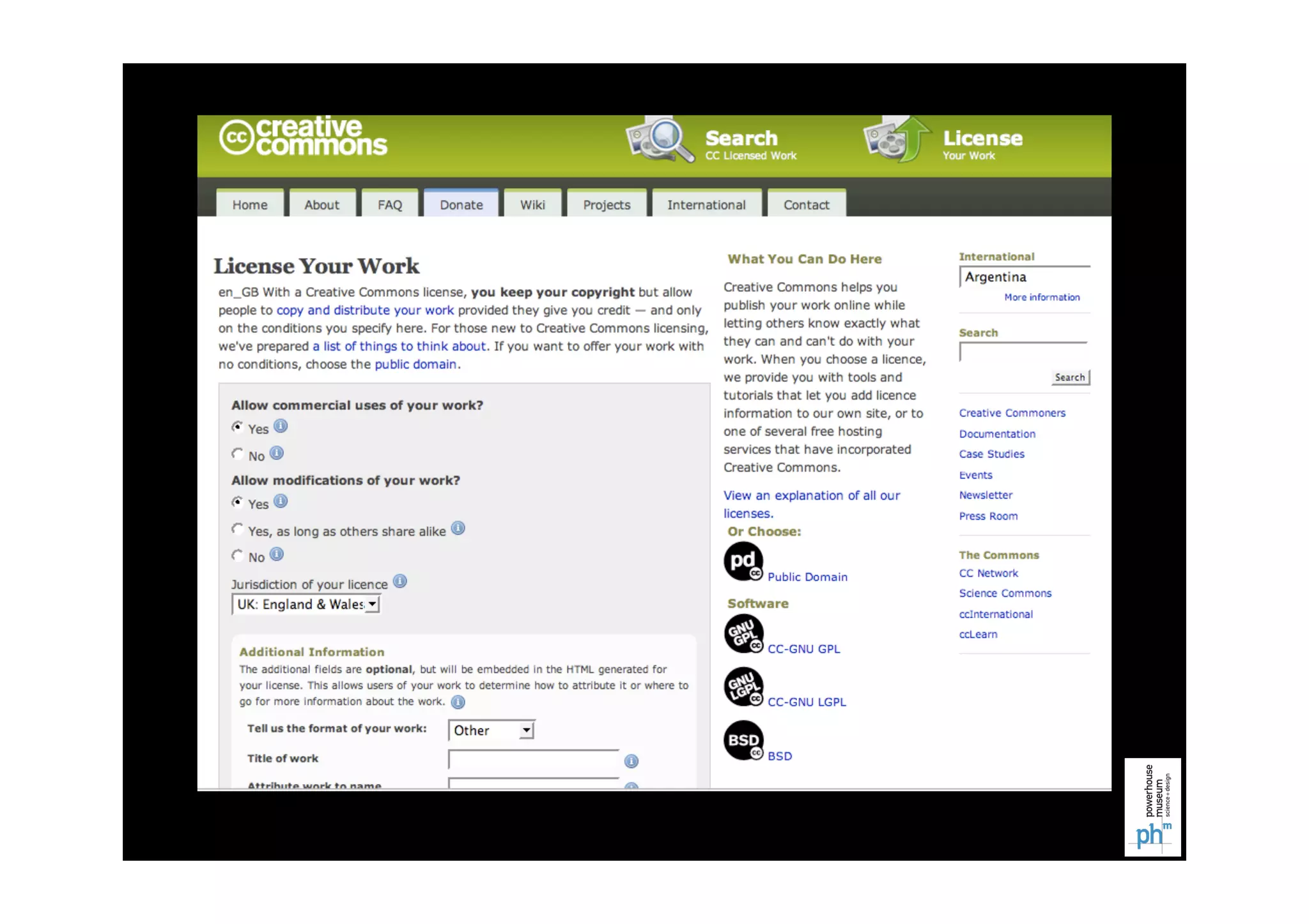 Flickr Commons: Open licensing and the future for collections
