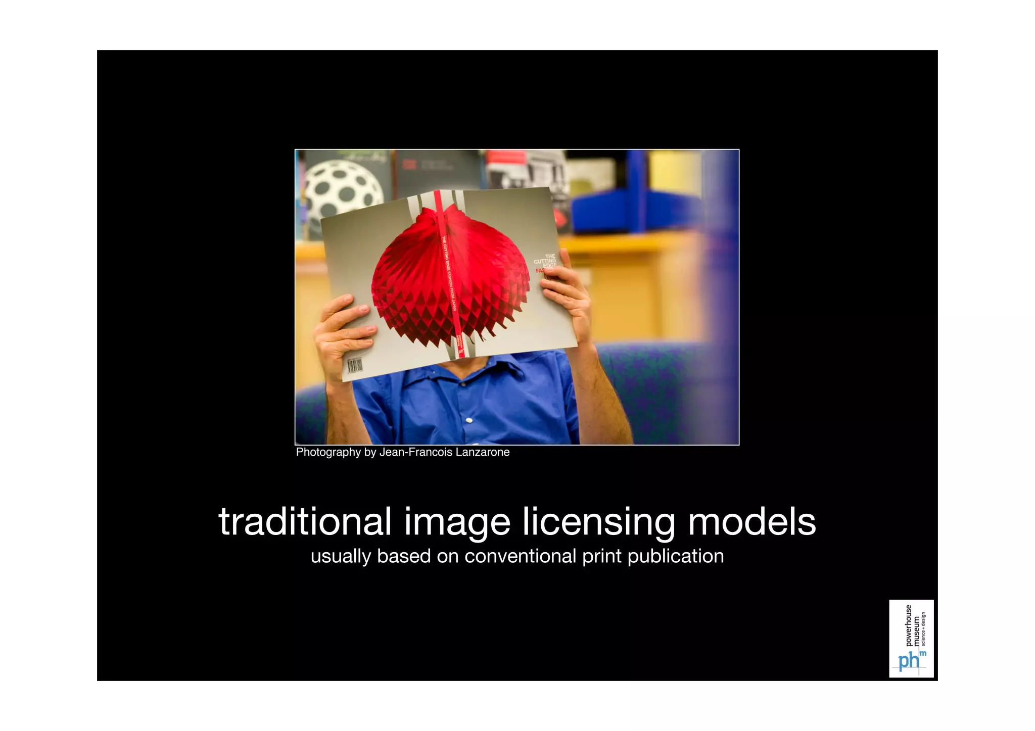 Flickr Commons: Open licensing and the future for collections