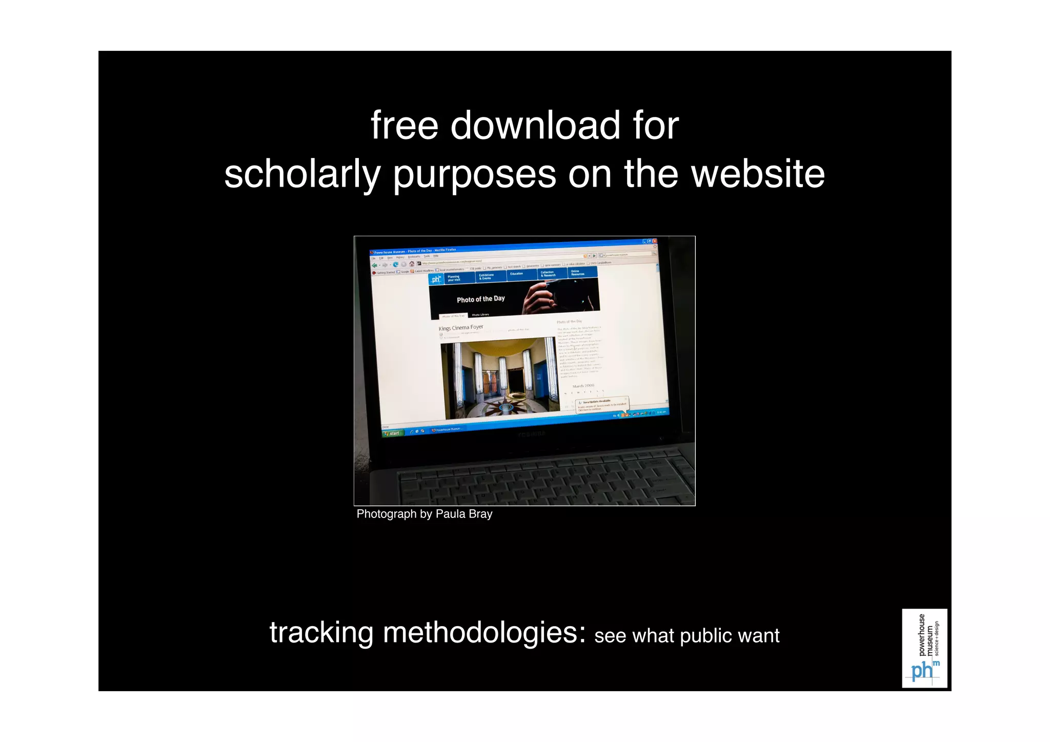 Flickr Commons: Open licensing and the future for collections