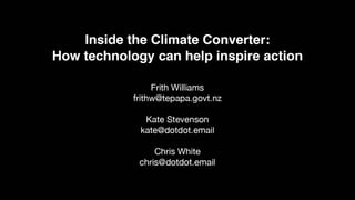 MW20 Inside the Climate Converter