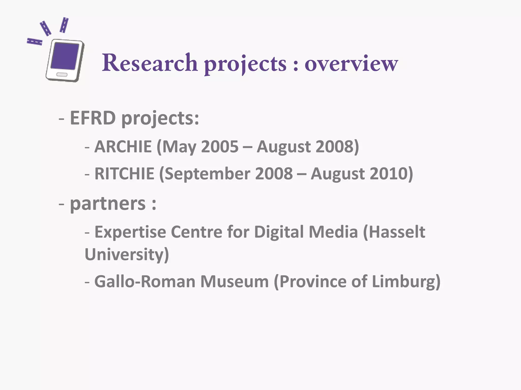 MW2009: Presentation Slides: Mobile Guides and Context-Specific Educational Mobile Games