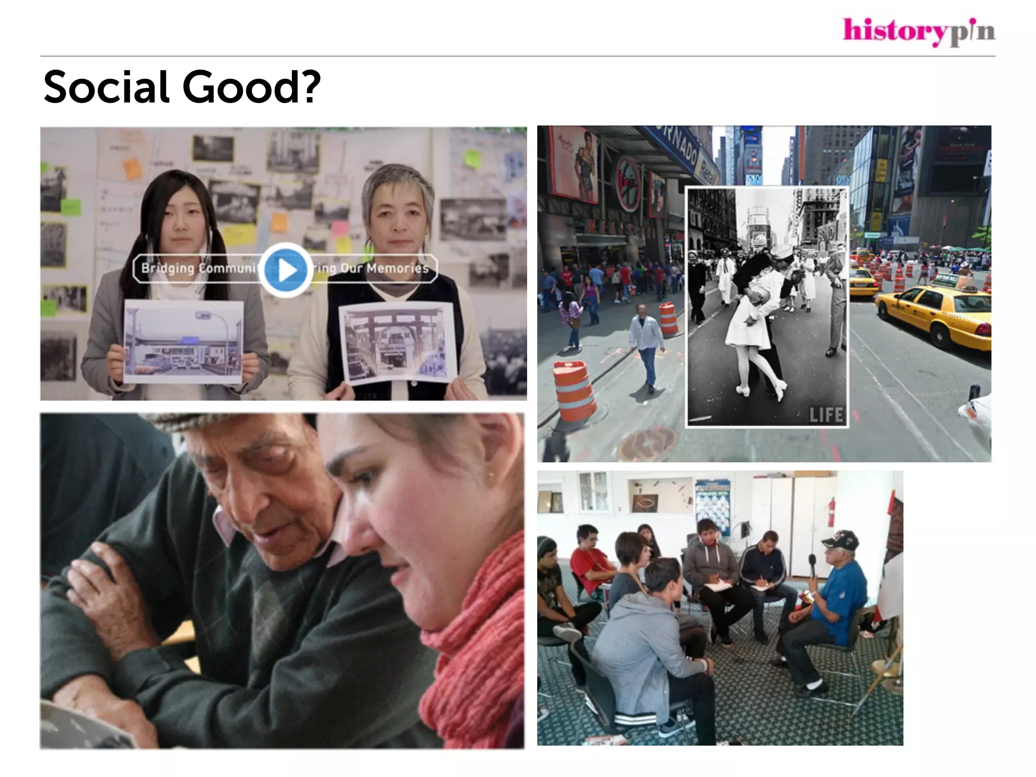 Social Good? http://bit.ly/historypin-community