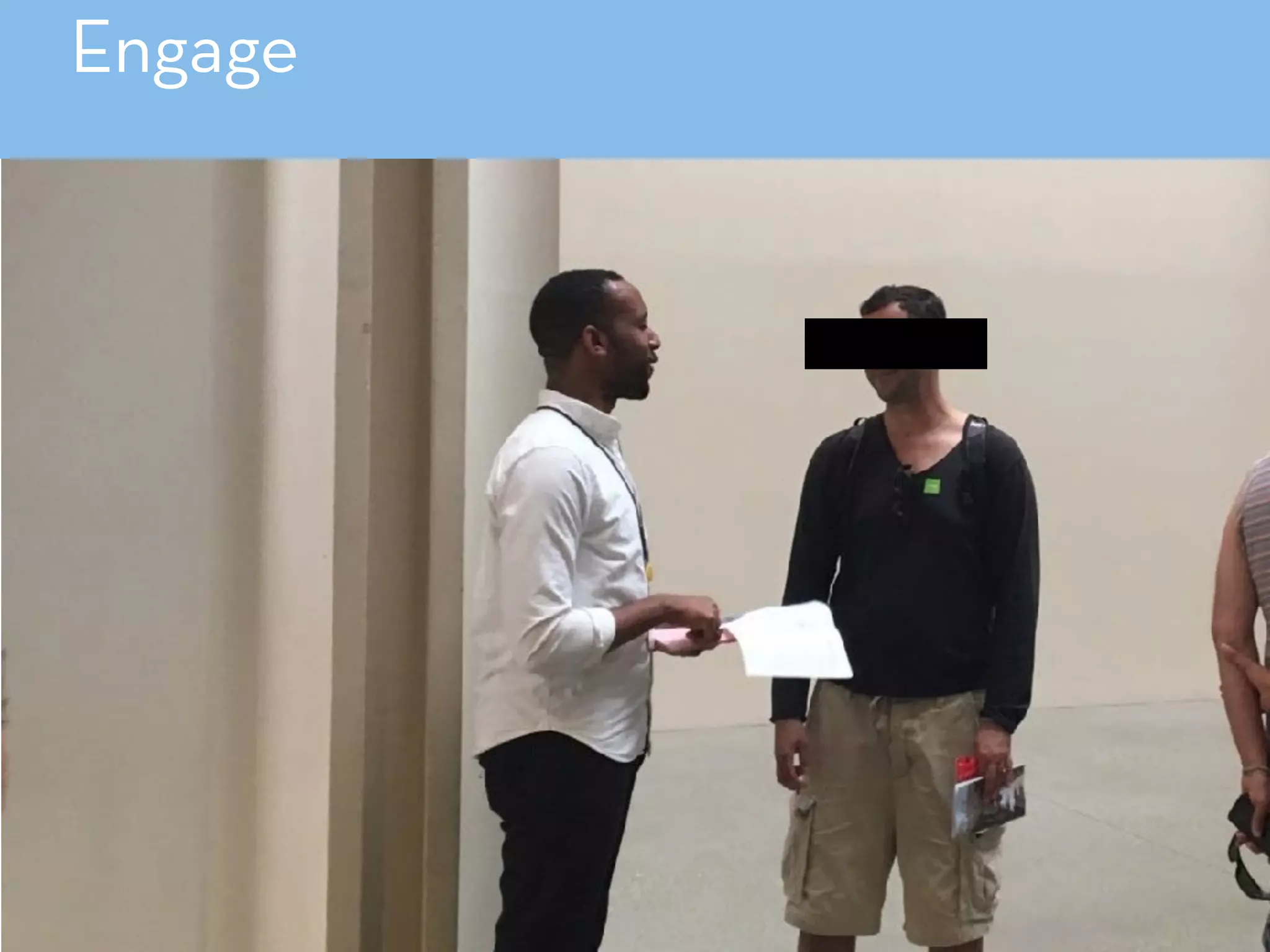 What? How? Why?
Engage
 