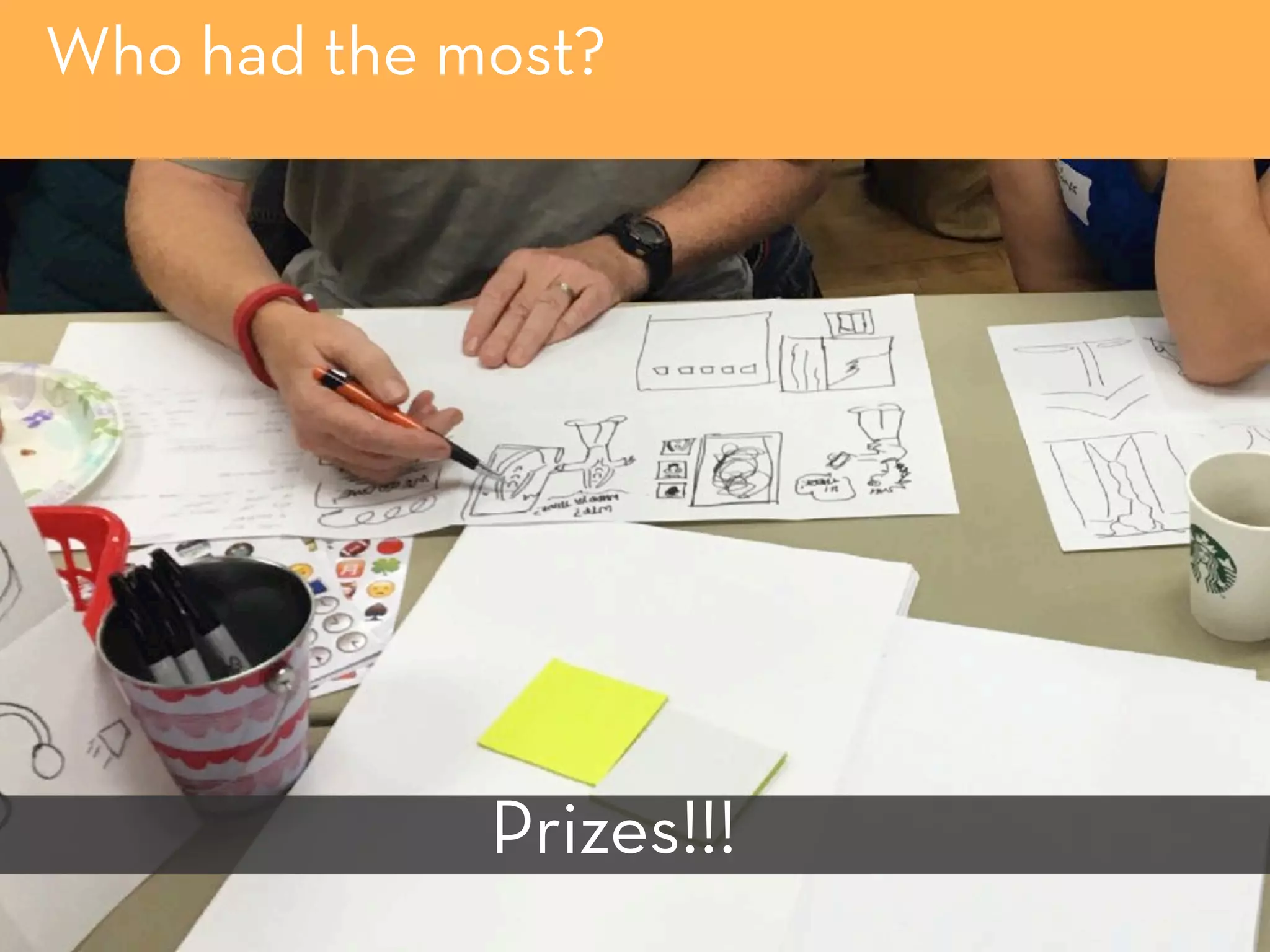 Who had the most?
Prizes!!!
 