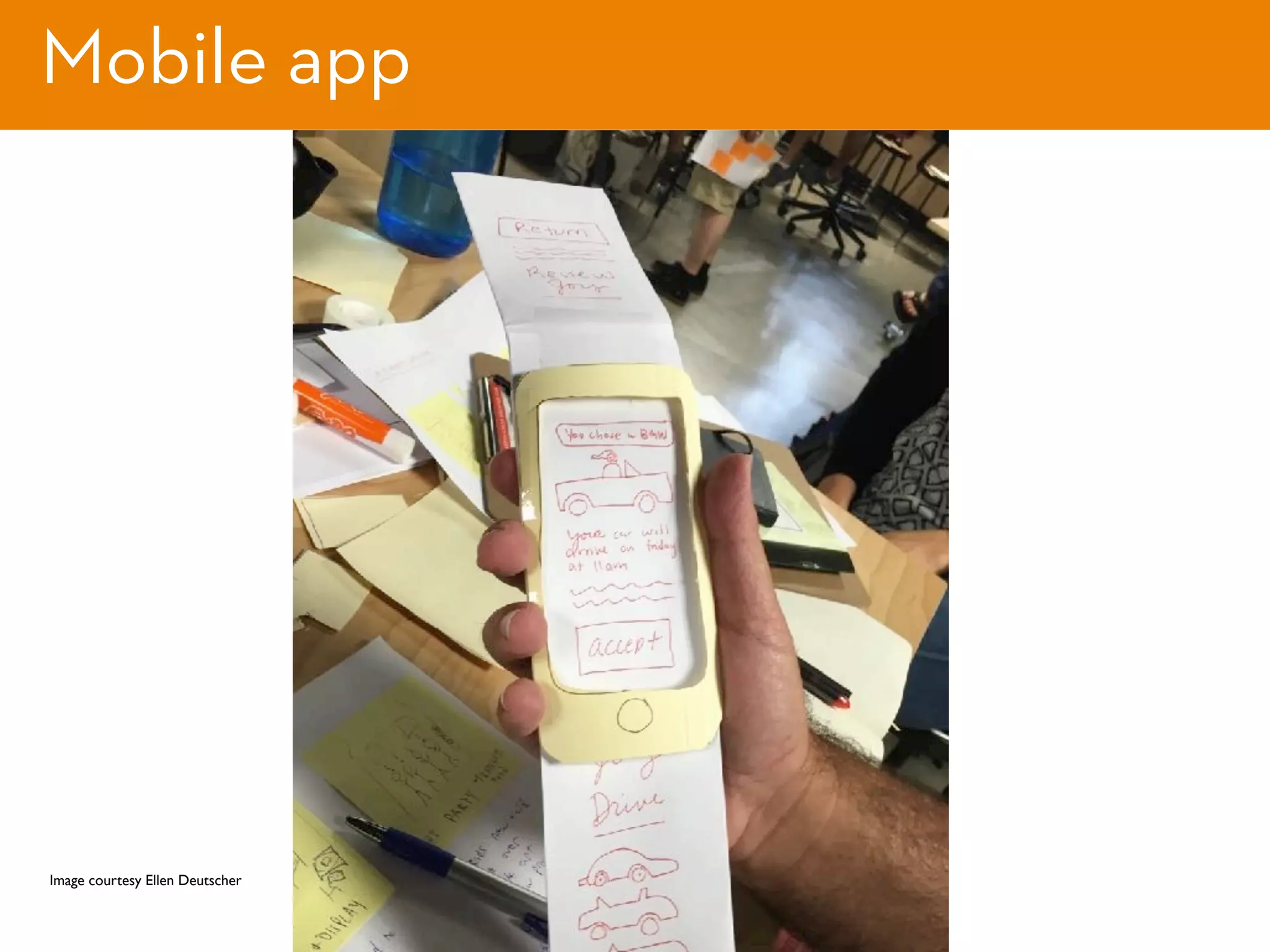 Mobile app
Image courtesy Ellen Deutscher
 